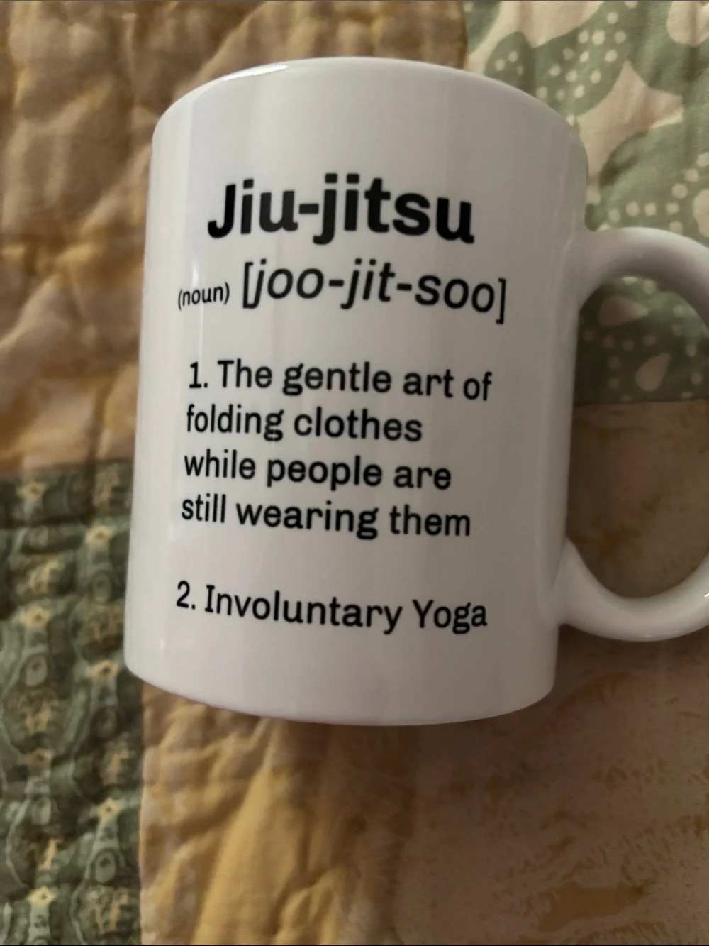 Jiu-jitsu Humor Ceramic Coffee Mug